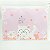 Pasta Zip Bag A4 Chery Blossoms and Cats - Imagem 3
