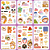 Kit 6 Cartelas de Adesivo Decorativo Plástico Menininha - Imagem 2