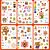 Kit 6 Cartelas de Adesivo Decorativo Plástico Ursinho - Imagem 2