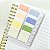 Marcador de Página com Régua 6 Cores - Imagem 1
