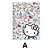 Caderno Universitário Espiral Capa Dura 01 Matéria Hello Kitty - Imagem 4