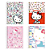 Caderno Universitário Espiral Capa Dura 01 Matéria Hello Kitty - Imagem 1