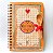 Caderno de Receitas Espiral Pautado com Capa de Madeira - Imagem 5