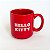 Mini Caneca de Cerâmica 100ml Vermelha Hello Kitty - Imagem 2