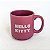 Mini Caneca de Cerâmica 100ml Rosa Hello Kitty - Imagem 2