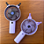 Ventilador Portátil com Suporte para Celular Cool Summer Roxo - Imagem 1