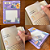 Bloco de Notas Autoadesivo Transparente com Glitter - Imagem 2