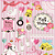 Adesivo Decorativo Happy Wedding Mind Metálico Wave - Imagem 2