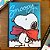 Caderno Brochura Colegial com Folhas Ilustradas Gravata Snoopy - Imagem 1