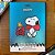 Caderno Brochura Colegial com Folhas Ilustradas Gravata Snoopy - Imagem 2