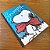 Caderno Brochura Colegial com Folhas Ilustradas Gravata Snoopy - Imagem 4