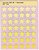 Cartela de Adesivo DTF UV Estrelas - Lilipop - Imagem 1