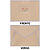 Kit Com 4 Papéis de Carta + 2 Envelopes + Acessórios Roxo Flores - Imagem 4