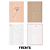 Kit Com 4 Papéis de Carta + 2 Envelopes + Acessórios Pêssego Rosa - Imagem 2