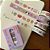 Kit de 4 Washi Tapes Decoradas Tokyo Colors - Imagem 5