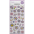 Adesivo Decorativo Alto-relevo Flores Literary Stickers - Imagem 1