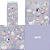Adesivo Decorativo Animais Cute Sticker Papel - Imagem 3