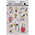 Cartela Grande de Adesivos Decorativos Snoopy Tilibra - Imagem 2