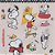 Cartela Grande de Adesivos Decorativos Snoopy Tilibra - Imagem 3