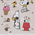 Cartela Grande de Adesivos Decorativos Snoopy Tilibra - Imagem 6