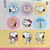 Cartela Pequena de Adesivos Decorativos Snoopy Tilibra - Imagem 5
