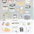 Adesivo Decorativo De Papel Retro Office Suatelier - Imagem 3