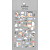 Adesivo Decorativo De Papel Rainy Day Suatelier - Imagem 1