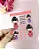 Cartela de Adesivo DTF UV Kokeshi - Lilipop - Imagem 1