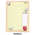 Bloco de Papel de Cartas 50 Folhas Snoopy - Imagem 3