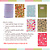 Kit Planner Padrão Grape Ice Cream Floral - Imagem 2