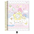 Caderno Universitário Pautado Espiral Capa Dura 20x27,5cm 01 Matéria Turma da Hello Kitty - Imagem 4