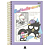 Caderno Universitário Pautado Espiral Capa Dura 20x27,5cm 01 Matéria Turma da Hello Kitty - Imagem 3