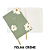 Caderno Pontilhado Matchá Floral Para Planner A.Craft Tamanho Padrão - Imagem 4
