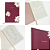 Caderno Sem Pauta Red Mocha Floral Para Planner A.Craft Tamanho Padrão - Imagem 2