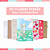 Kit Planner Padrão Gato e Céu Sereno Rosa - Imagem 1