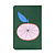 Caderno Brochura Sem Pauta Flexível Pocket Orange Schizzi - Imagem 2