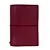 Capa Dark Cherry (Para 4 Blocos) Para Planner A.Craft Tamanho Padrão - Imagem 1