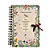 Caderno de Oração Espiral Pautado Faça das Palavras Sementes com Capa de Madeira - Imagem 1