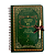 Caderno de Oração Espiral Pautado Guarda Aqui Tua Fé com Capa de Madeira - Imagem 1