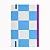 Caderno Brochura Pautado Large Chess Schizzi - Imagem 2