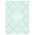 Kit Com 6 Papéis de Carta +3 Envelopes - Xadrez Azul - Imagem 3