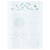 Kit Com 6 Papéis de Carta +3 Envelopes - Flores Extra Special To You - Imagem 3