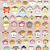 Adesivo Decorativo Alto-relevo Puffy Happy Food Animal Seal - Imagem 2