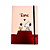 Caderno Brochura Snoopy Capa Dura Estilo Sketchbook Sem Pauta - Imagem 5