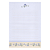 Kit Com 4 Papéis de Carta + 4 Envelopes Blueberry - Cartões Gigantes - Imagem 2