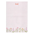 Kit Com 4 Papéis de Carta + 4 Envelopes Flores e Laço - Cartões Gigantes - Imagem 2