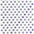 Adesivo Decorativo Alto-Relevo Epoxy Estrelas Roxas - Imagem 3