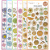 Adesivo Decorativo Alto-Relevo Epoxy Flores Little Fresh Uniso - Imagem 1
