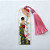 Marca Página De Acrílico Kimono e Sakura - Imagem 2
