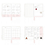 Planner Datado 1º Trimestre 2027 Estampado Para Planner A.Craft Tamanho Padrão - Imagem 3